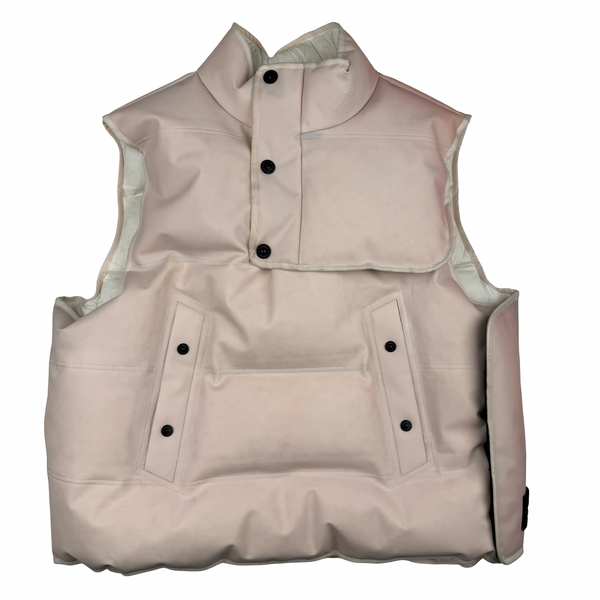 Stone Island 2024 Poly Strata Ice Jacket Down Gilet - XL