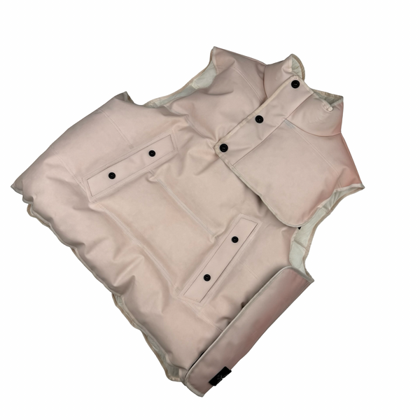 Stone Island 2024 Poly Strata Ice Jacket Down Gilet - XL