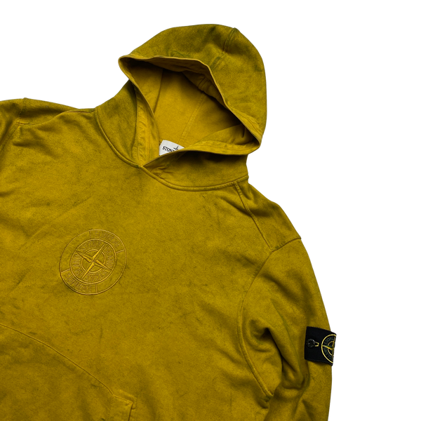 Stone Island x Supreme 2019 Dust Treatment Hoodie - XL