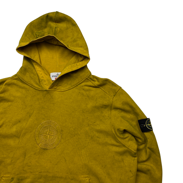 Stone Island x Supreme 2019 Dust Treatment Hoodie - XL