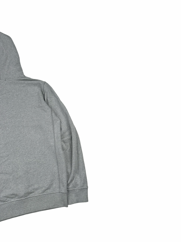 Stone Island Grey Cotton Pullover Hoodie - Large