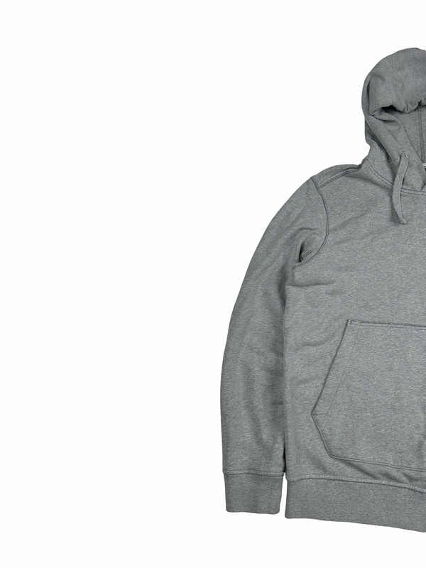 Stone Island Grey Cotton Pullover Hoodie - Large