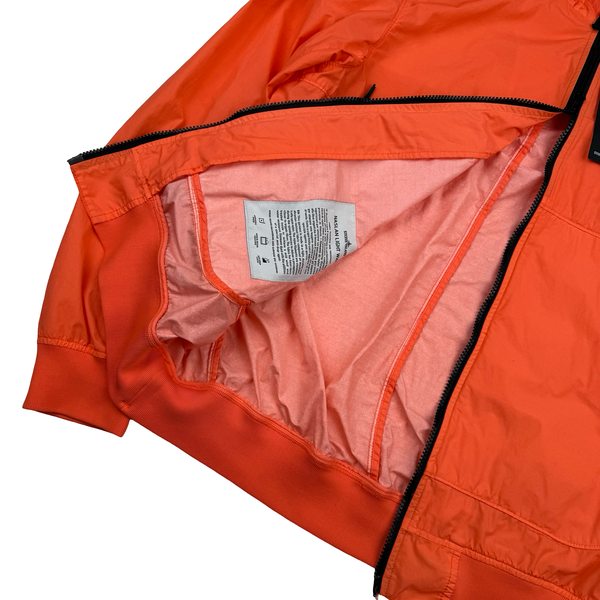 Stone Island 2022 Coral Naslan Light Watro TC Hooded Jacket - Large
