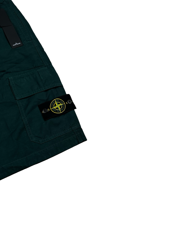 Stone Island 2023 Sea Green Loose Fit  Shorts - 30"