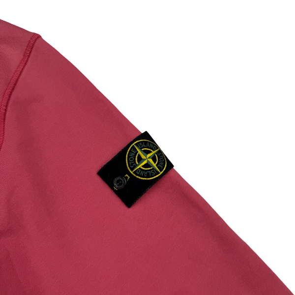 Stone Island 2023 Cerise Pink Crewneck Sweatshirt - Large