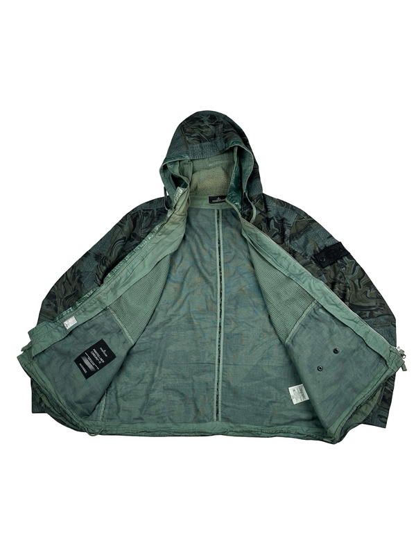 Stone Island 2022 Shadow Project Printed Linen Codura-TC Jacket - XL