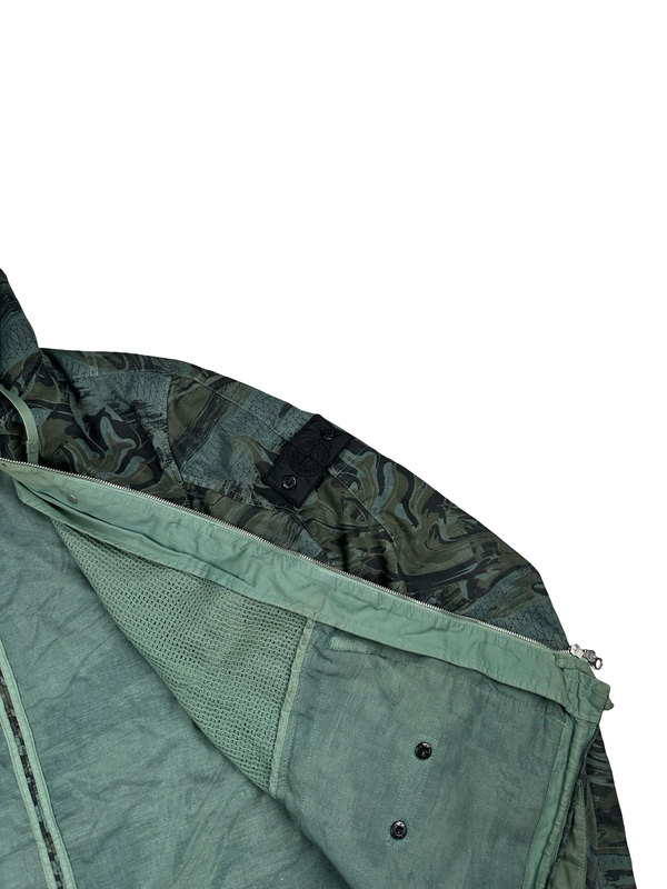 Stone Island 2022 Shadow Project Printed Linen Codura-TC Jacket - XL
