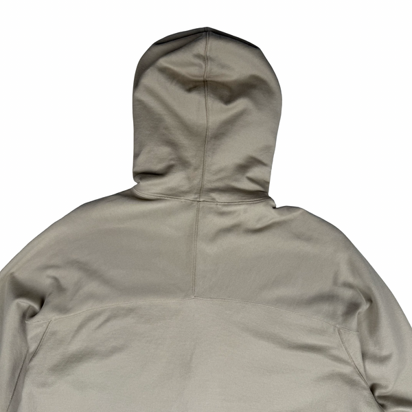 Stone Island 2024 Ghost Beige Cotton Zip Hoodie - XL