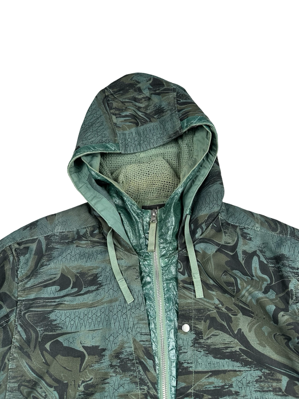 Stone Island 2022 Shadow Project Printed Linen Codura-TC Jacket - XL