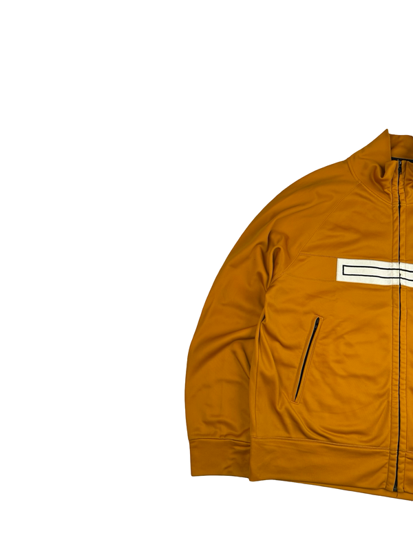 Stone Island 2003 Vintage Denims Orange Nylon Track Top - XL