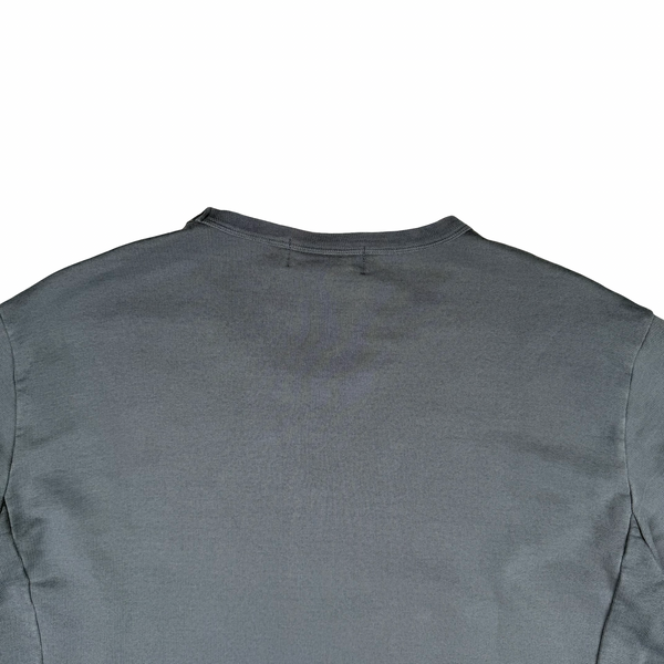 Stone Island 2013 Slate Shadow Project Zipped Detail Cotton Crew Neck Jumper - Large