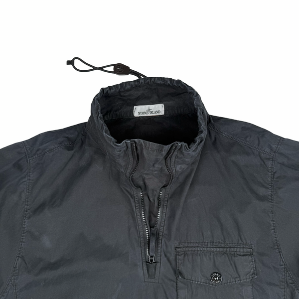 Stone Island 2020 Black Smock Pullover - Large