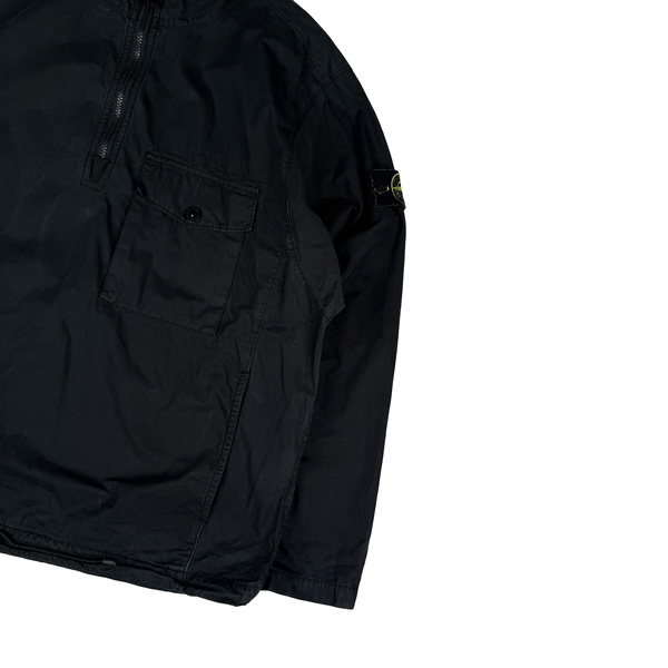 Stone Island 2020 Black Smock Pullover - Large