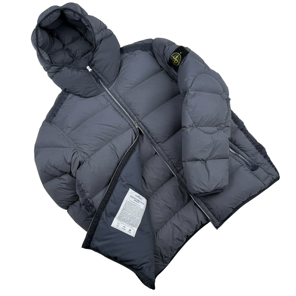 Stone Island 2023 Blue Seamless Tunnel Nylon Down TC - XL