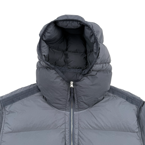 Stone Island 2023 Blue Seamless Tunnel Nylon Down TC - XL