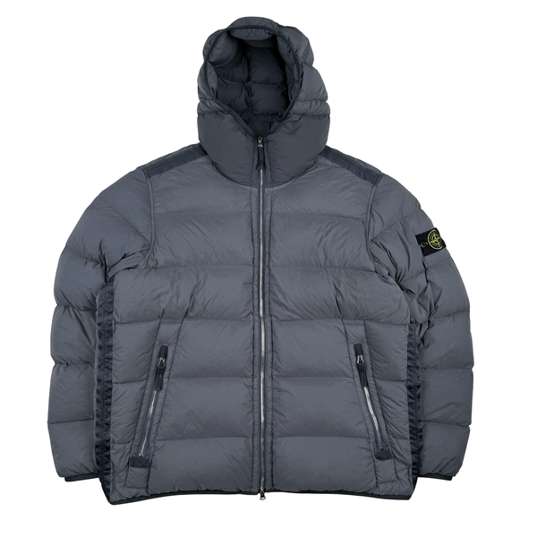 Stone Island 2023 Blue Seamless Tunnel Nylon Down TC - XL