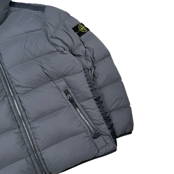 Stone Island 2023 Blue Seamless Tunnel Nylon Down TC - XL