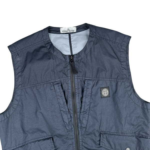 Stone Island 2018 Navy Membrena 3L TC Gilet - XL