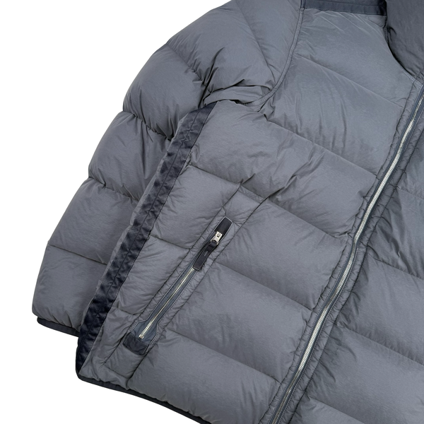 Stone Island 2023 Blue Seamless Tunnel Nylon Down TC - XL