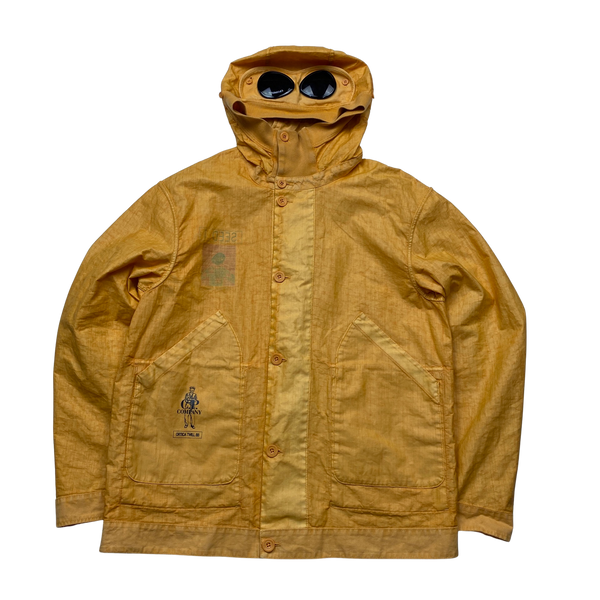 CP Company 2023 Ortica Twill BB Reversible Goggle Jacket - Large