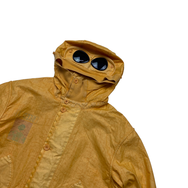 CP Company 2023 Ortica Twill BB Reversible Goggle Jacket - Large