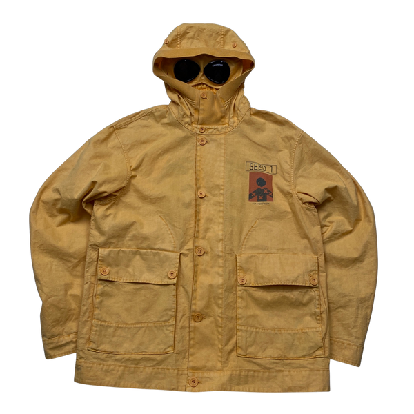 CP Company 2023 Ortica Twill BB Reversible Goggle Jacket - Large