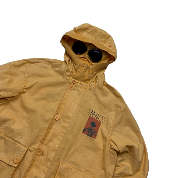 CP Company 2023 Ortica Twill BB Reversible Goggle Jacket - Large
