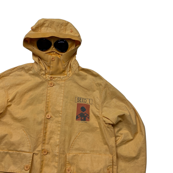 CP Company 2023 Ortica Twill BB Reversible Goggle Jacket - Large