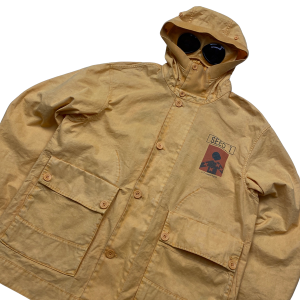 CP Company 2023 Ortica Twill BB Reversible Goggle Jacket - Large