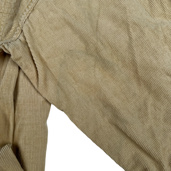 Valentino Yellow Corduroy Button up Shirt - XL