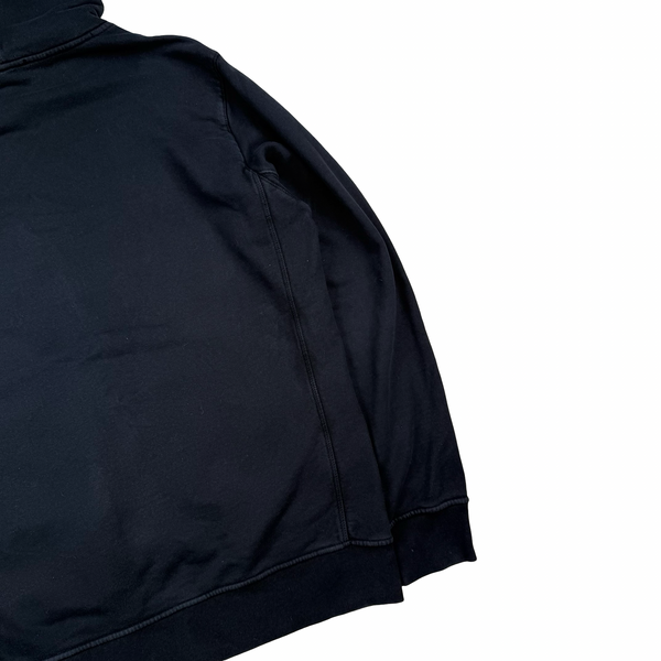 Stone Island Navy Cotton Hooded Jumper - XL