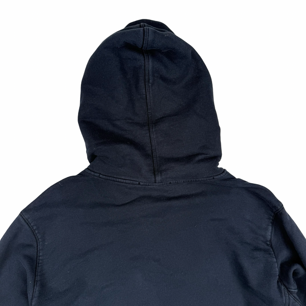 Stone Island Navy Cotton Hooded Jumper - XL