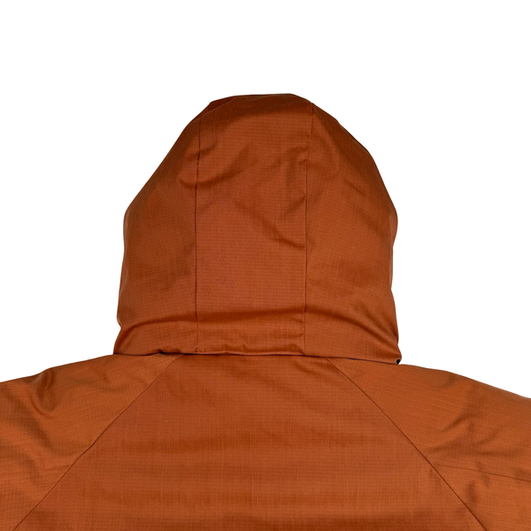 Snow Peak Fire Resistant Takibi Rust Ripstop  Down Filled Hooded Jacket - Medium