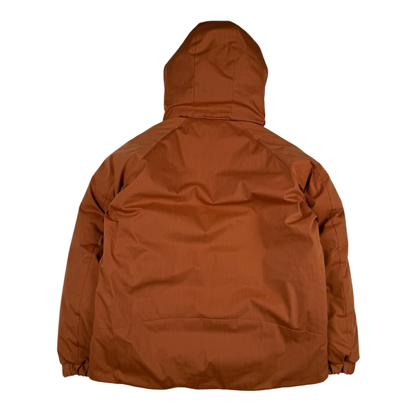 Snow Peak Fire Resistant Takibi Rust Ripstop  Down Filled Hooded Jacket - Medium