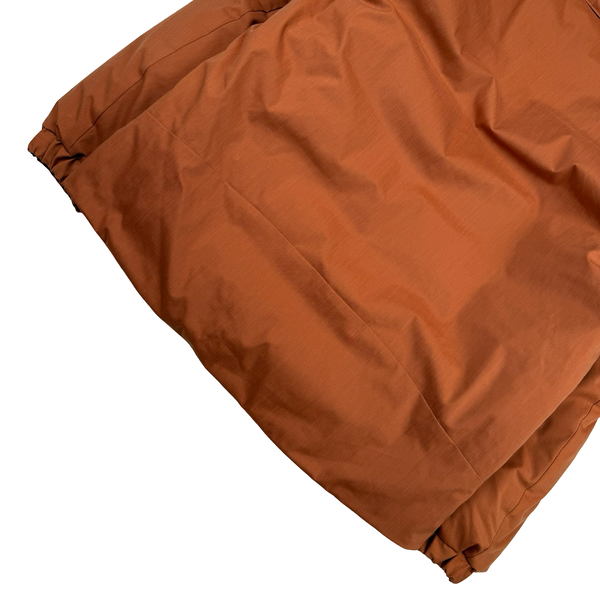 Snow Peak Fire Resistant Takibi Rust Ripstop  Down Filled Hooded Jacket - Medium