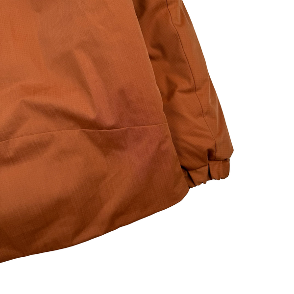 Snow Peak Fire Resistant Takibi Rust Ripstop  Down Filled Hooded Jacket - Medium