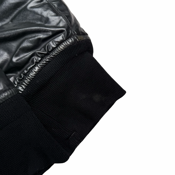 Stone Island 2011 Black Mussola Gommata Hooded Jacket - XL