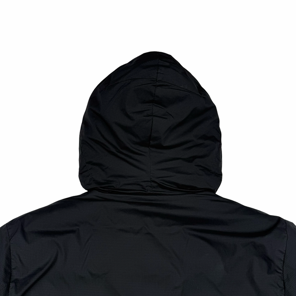 Canada Goose Lodge Black Down Hooded  Jacket - Medium