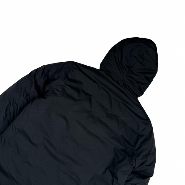 Canada Goose Lodge Black Down Hooded  Jacket - Medium