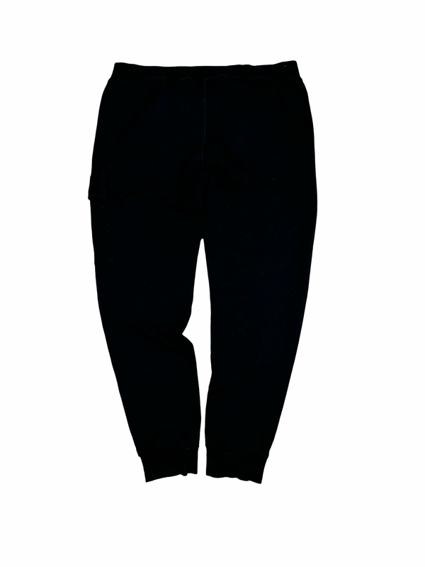 CP Company Black Cotton Lens Viewer Joggers - XL