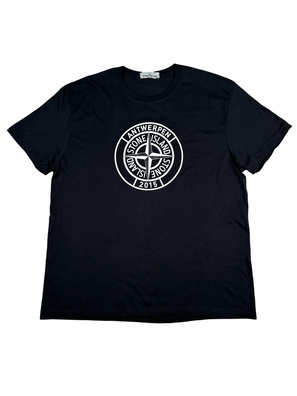 Stone Island 2015 Antwerpen Cotton Shop Promotional T Shirt - XL