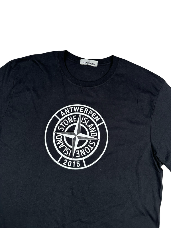Stone Island 2015 Antwerpen Cotton Shop Promotional T Shirt - XL