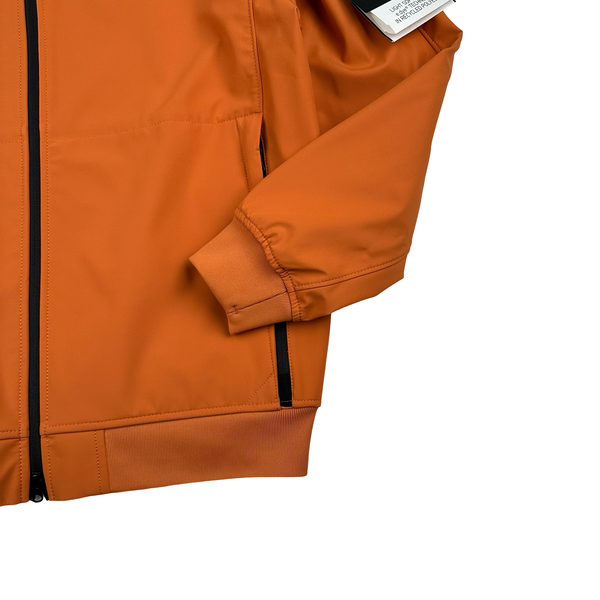 Stone Island 2023 Orange Soft Shell R eDye Technology Jacket - XL