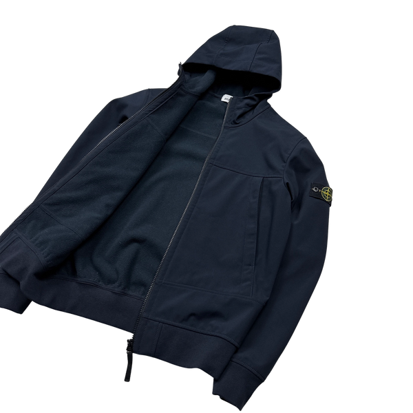 Stone Island 2018 Navy Soft Shell R Jacket Age 14 Mat s Island
