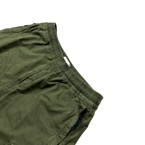 Stone Island 2020 Khaki Cargo Shorts - 32"