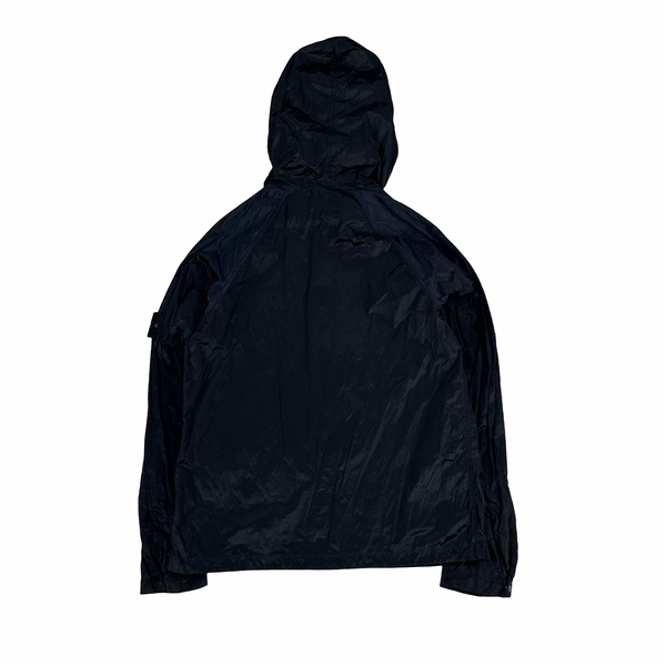Stone Island Vintage 2005 Navy Nylon Metal Shimmer Jacket - Medium