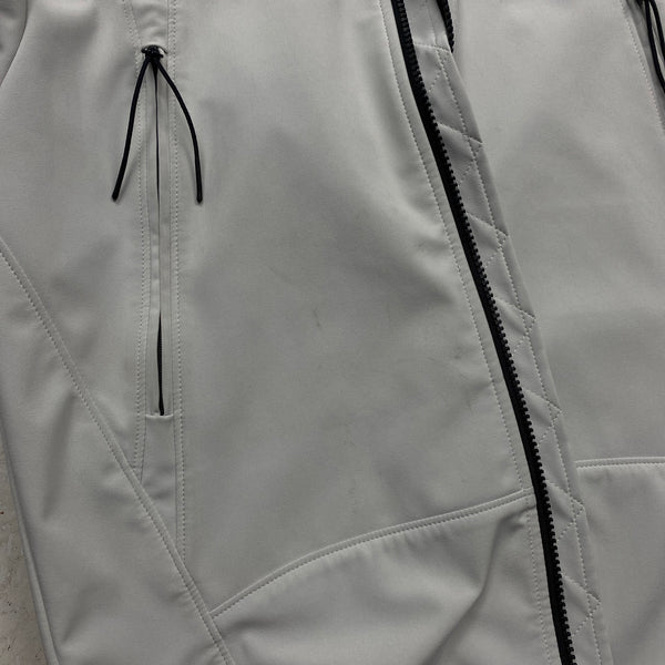 CP Company White Soft Shell Jacket - Small