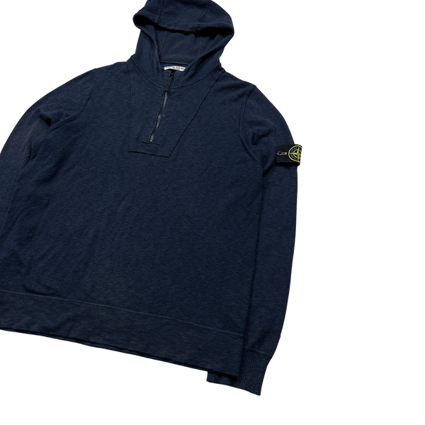 Stone Island 2011 Lightweight Knit Hoodie - Large