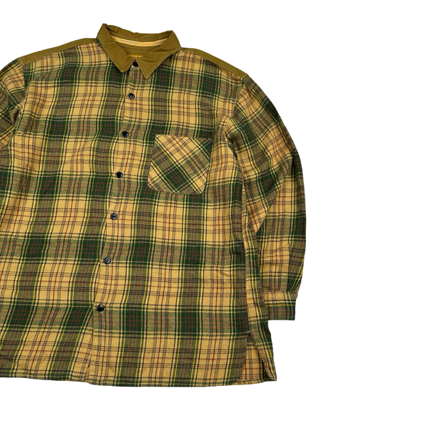 CP Company 90's Flannel Japan Exclusive Flannel Shirt - Medium