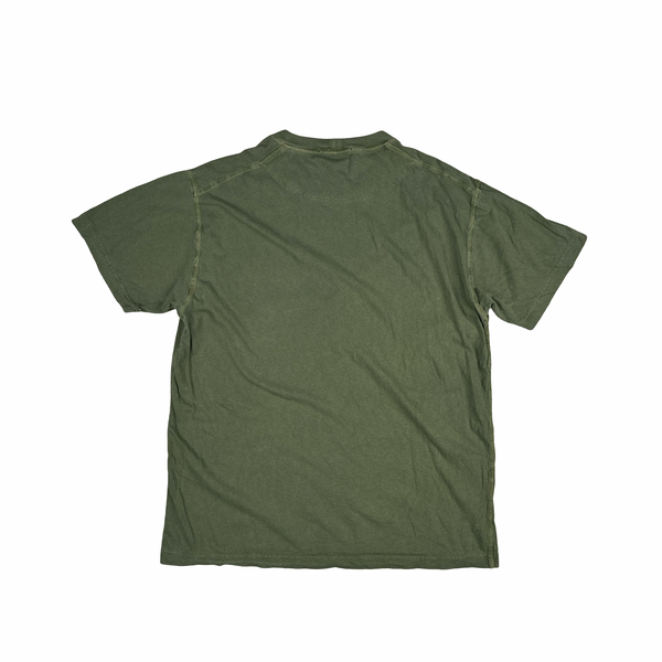 Stone Island Sage Green Cotton T Shirt - XL